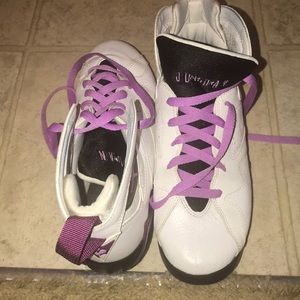 Jordan’s tennis shoes